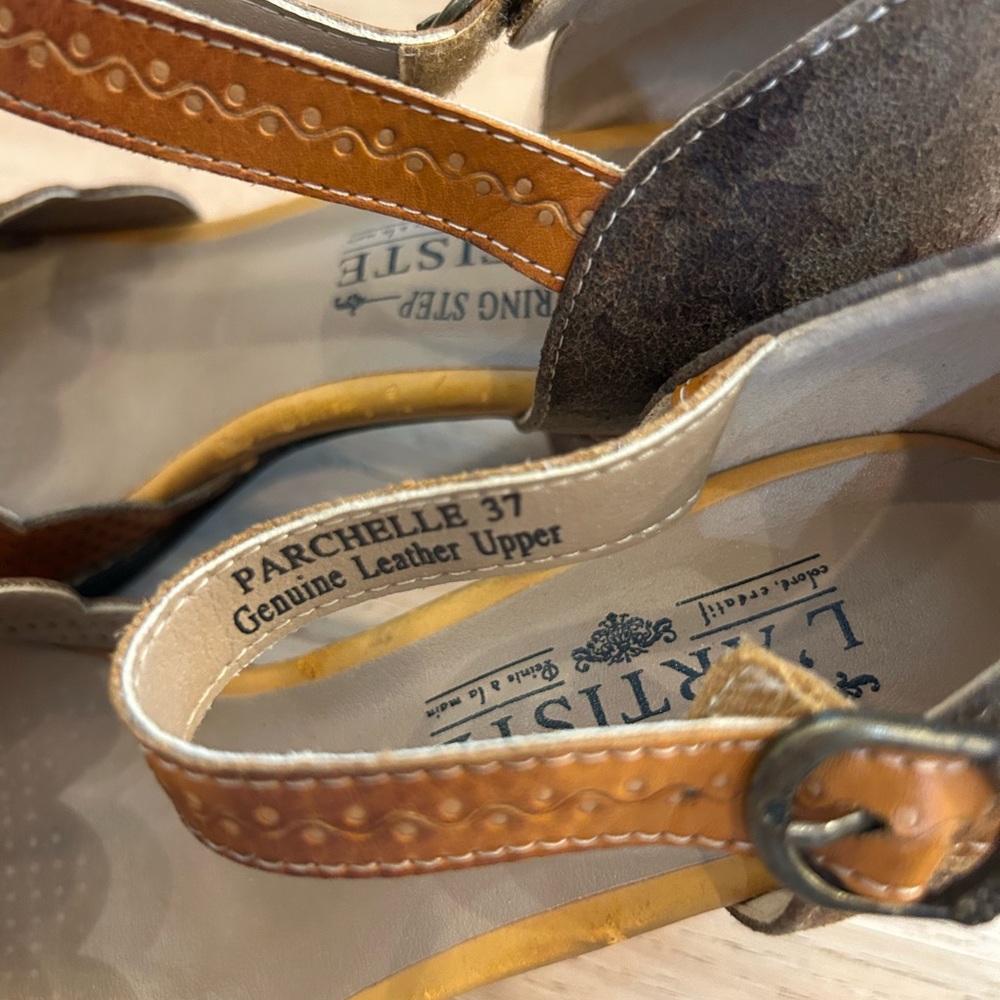 L’ atiste leather heels size 37 or 6.5 - Picture 6 of 6